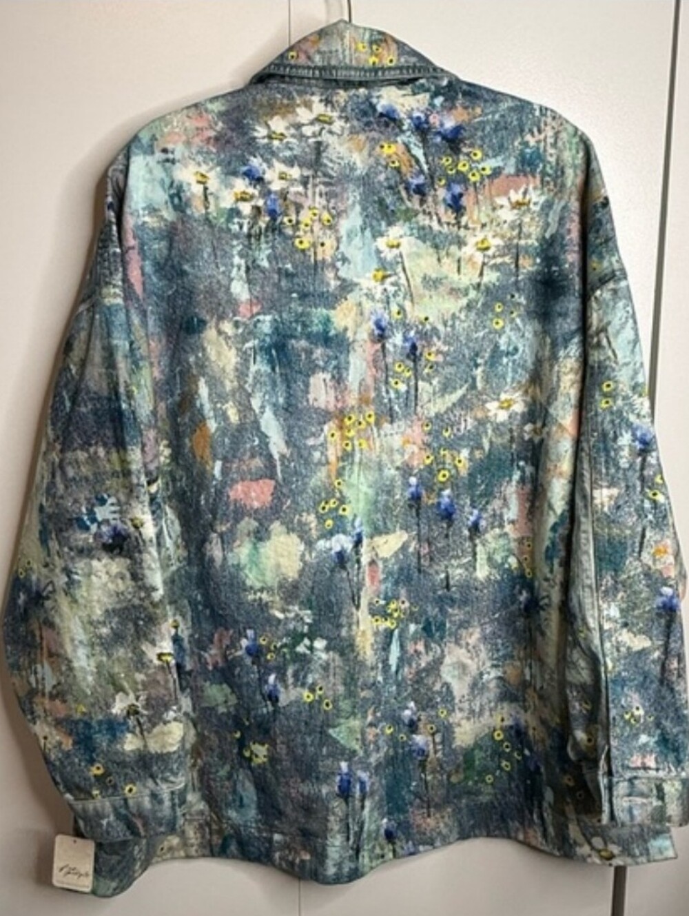 Free People Illusions Denim Jacket We The Free Madison City Tennessee - Picture 7 of 8